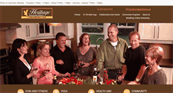 Desktop Screenshot of heritagefitness.ca